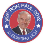 Vote Ron Paul 2012 Republican Sticker