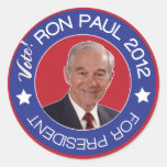 Vote Ron Paul 2012 Republican Sticker
