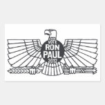 Vote Ron Paul Carbon Eagle Sticker