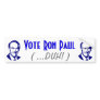 Vote Ron Paul (Duh!) Bumper Sticker