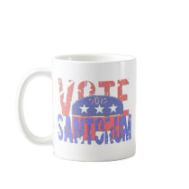 Vote Santorum 2012 mugs
