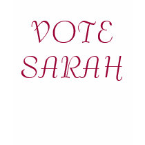 VOTE SARAH Long Sleeve t-shirts by mikek92349 VOTE SARAH Long Sleeve t-shirts