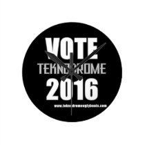 Vote TEKNODROME 2016 Clock wall clocks