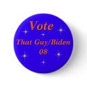 Vote That Guy/Biden buttons