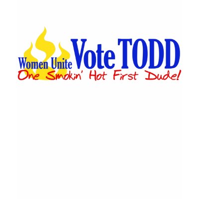 Vote Todd Tshirt by MCMDesigns