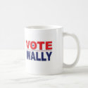 Vote Wally Mug by votewally Vote Wally Mug
