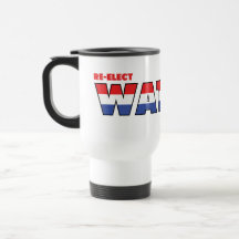 Vote Waters 2010 Elections Red White and Blue Mug