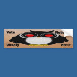 Vote Wisely Nobama 2012 bumper stickers