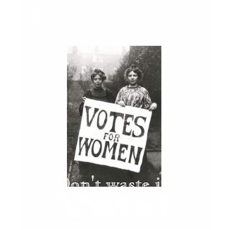 Vote! Women's Suffrage shirt
