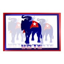 Vote Yard Sign REPUBLICAN Poster posters by Lotacats Vote Yard Sign REPUBLICAN Poster posters