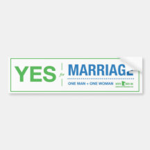 Vote Yes Bumper Sticker