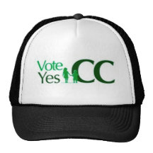 Vote Yes on CC Trucker Hat