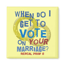 Vote Your Marriage Magnets