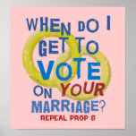 Vote Your Marriage Poster