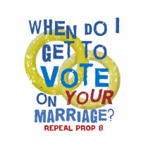Vote Your Marriage Shirts