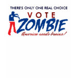 Vote Zombie 2012 Shirt