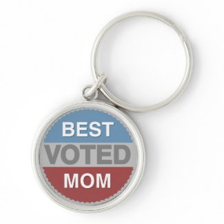 Voted Best Mom T-shirts and Gifts keychain