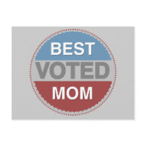Voted Best Mom T-shirts and Gifts Postcards