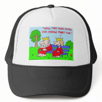 voted for change king queen hats