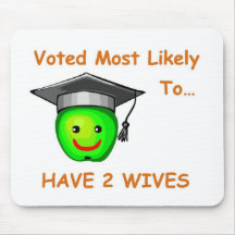 voted most likely 2 mouse pad