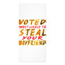 Voted Most Likely To Steal Your Boyfriend Custom Rack Card
