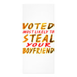 Voted Most Likely To Steal Your Boyfriend rack cards