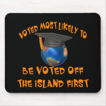 Voted Off The Island Mousepad