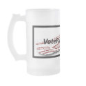 VoteForBacon.com Beer Mug