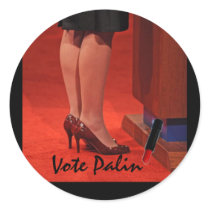 votepalin round sticker