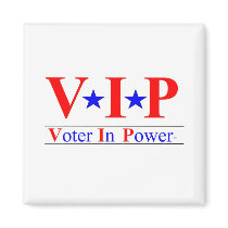 Voter In Power Magnet - Customized