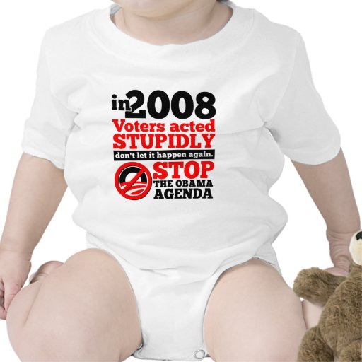 Voters Acted Stupidly. Stop the Obama Agenda. Bodysuit