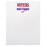 Voters Make it Happen Custom Letterhead