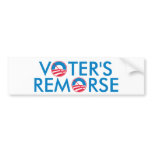 Voter's Remorse Bumper Stickers