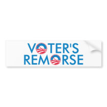 Voter's Remorse bumper stickers