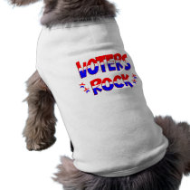 Voters Rock Pet Tshirt