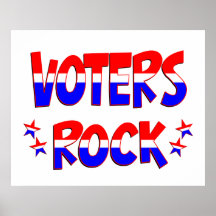 Voters Rock Posters