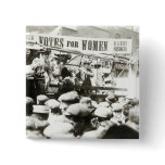 Votes for Women, August 1908 Pinback Buttons