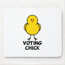 Voting Chick mousepads