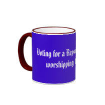 Voting for a Republican, is like worshipping th... mugs by baxiemur Voting for a Republican, is like worshipping th... mugs