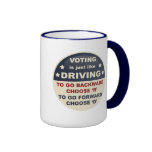 Voting is Just Like Driving Coffee Mugs