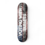 Voting With Bullets Flag Board Skate Boards