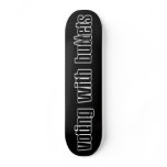 Voting With Bullets Logo Board Skateboards