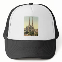 Votive Church, Vienna, Austro-Hungary rare Photoch Trucker Hat