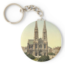 Votive Church, Vienna, Austro-Hungary rare Photoch Key Chains