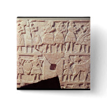 Votive plaque depicting an offering scene pin
