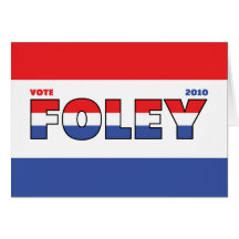 Voto Foley 2010 elecciones blanco y azul rojos Tarjetón