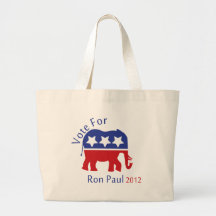Voto para Ron Paul 2012 Bolsa