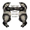 Voulez-vous coucher avec moi ce soir? t-shirts