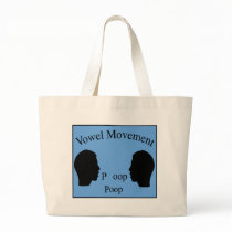 Vowel Movement - Blue bags