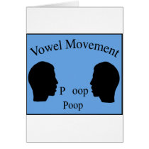 Vowel Movement - Blue cards